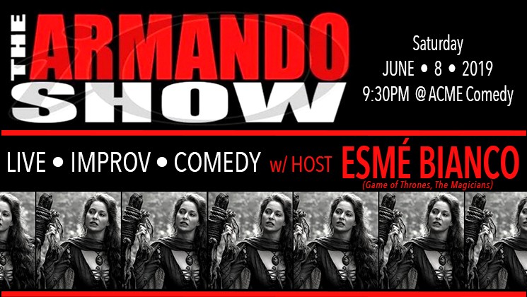 The Armando Show w/ ESMÉ BIANCO