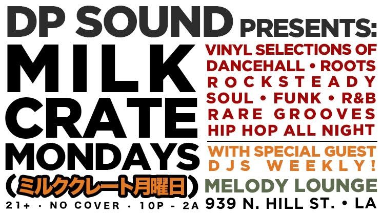 Milk Crate Mondays