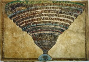 Sandro Botticelli La Carte de lEnfer c 1485