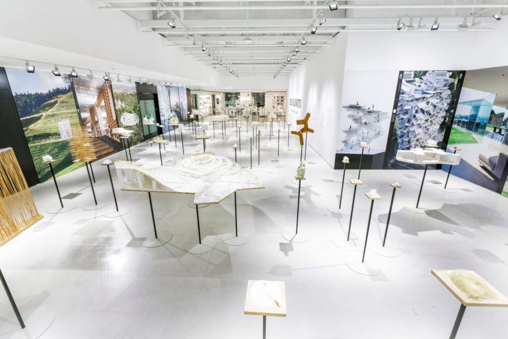 sou fujimoto s futures of the future exhibit featured more than 100 models at japan house los angeles 755959