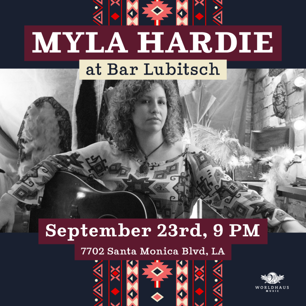 Myla Hardie performs at Bar Lubitsch
