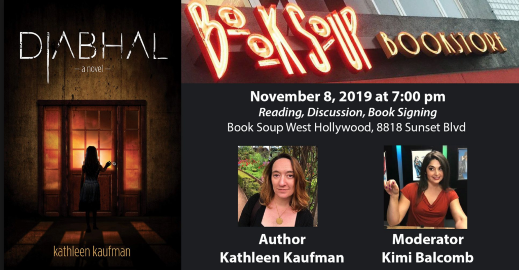 Book Soup: Diabhal Signing/Discussion with Kathleen Kaufman