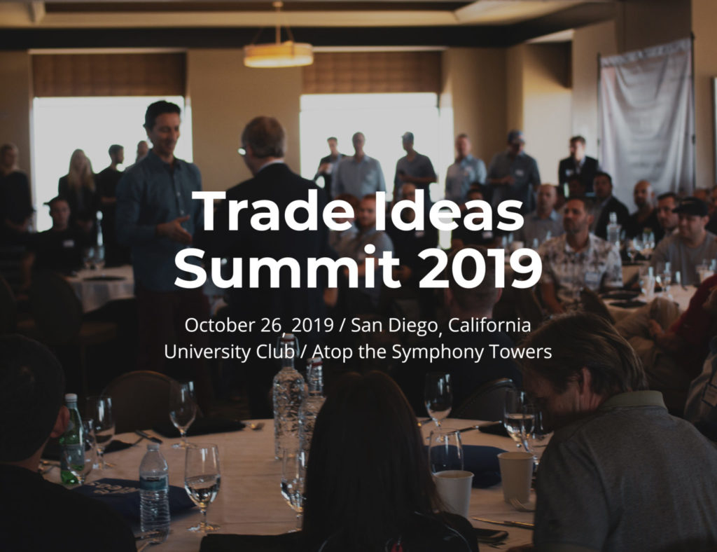 Trade Ideas Summit 2019 — Investing & Trading Talks from Experts