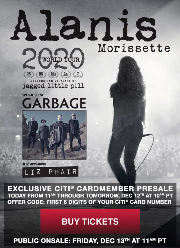 Alanis Morissette, Garbage