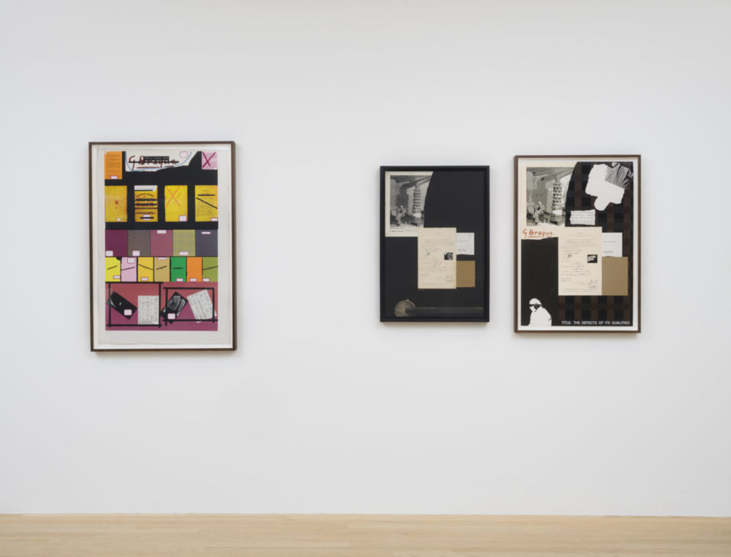 installation view of rb kitaj collages and prints 1964 1975 2019 courtesy of la louver1 162124