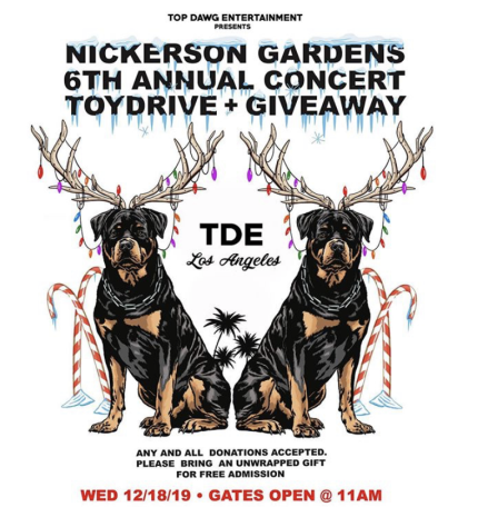 Top Dawg Entertainment’s Sixth Annual Holiday Concert & Toy Drive