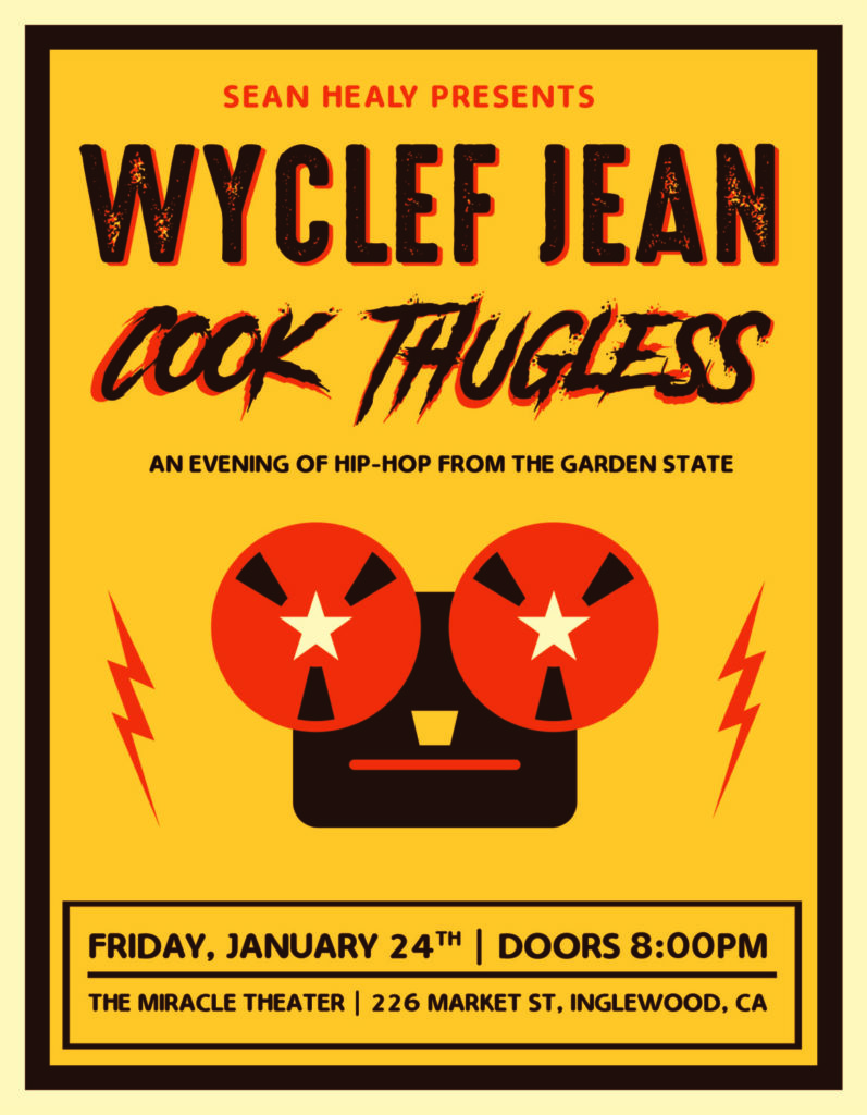Wyclef Jean with Cook Thugless