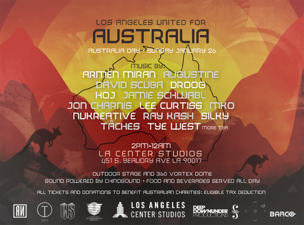 Los Angeles United for Australia Fundraiser Party