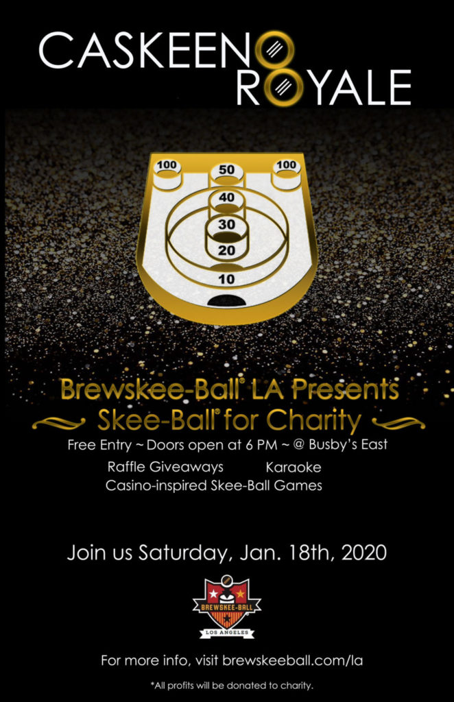 Caskeeno Royale: Skee-Ball Casino Night + Karaoke for Charity!