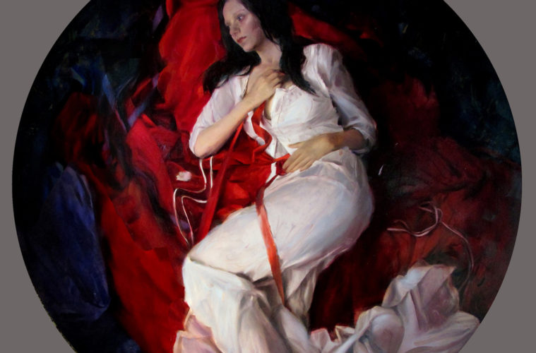 Art Pick: The Influence of Fellini 38 korin faught quiet revolution oil on panel 24 round 647988