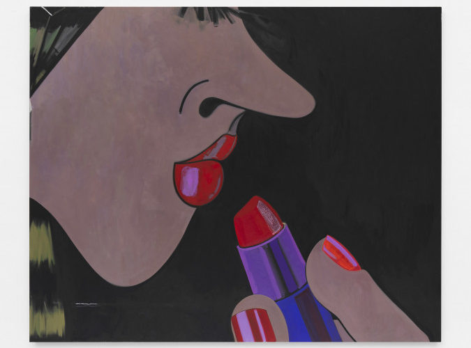 Art Pick: <I>All of Them Witches</i> at Jeffrey Deitch 38 ellen berkenblit electric lace 2018 courtesy of jeffrey deitch gallery 091361