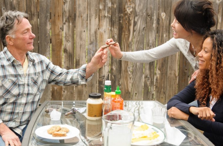 New Study: Pot Use Up 75 Percent with Seniors 38 group women smoking marijuana darrin harris frisbdrug policy alliance 251918