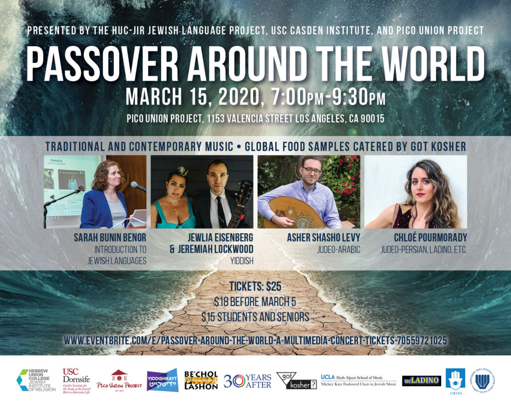 Passover Around the World: A Multimedia Concert