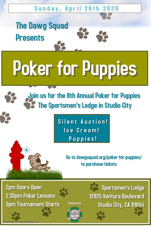 Poker for Puppies 2020