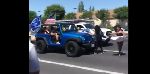 UCI Investigating Incident Involving Potential Student After Car Hits Visalia Protesters 38 Screen Shot 2020 05 31 at 11.59.22 AM