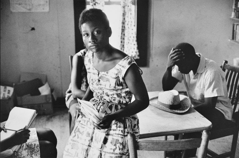 charles brittin sloan projects Freedom Summer Office Mississippi Delta 1965. Vintage Silver Gelatin Print. 16 x 20 inches.