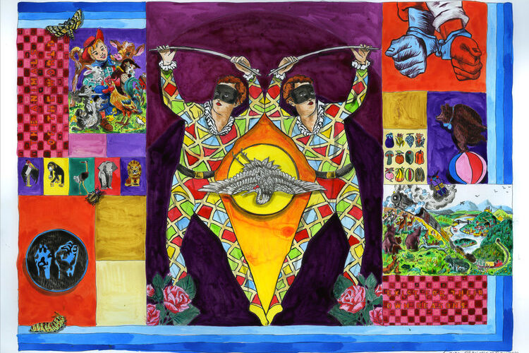 Amir H. Fallah The animals of the world COLA