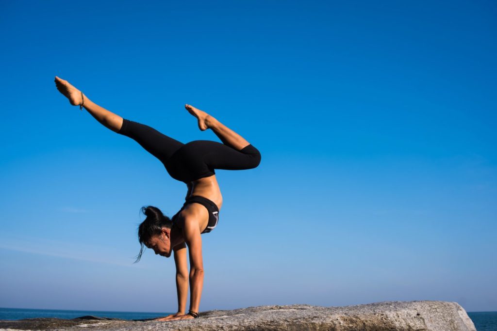 Yoga Blue Sky