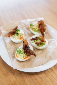 Heritage Sandwich Shop Deviled Eggs Photo by Sterling Reed