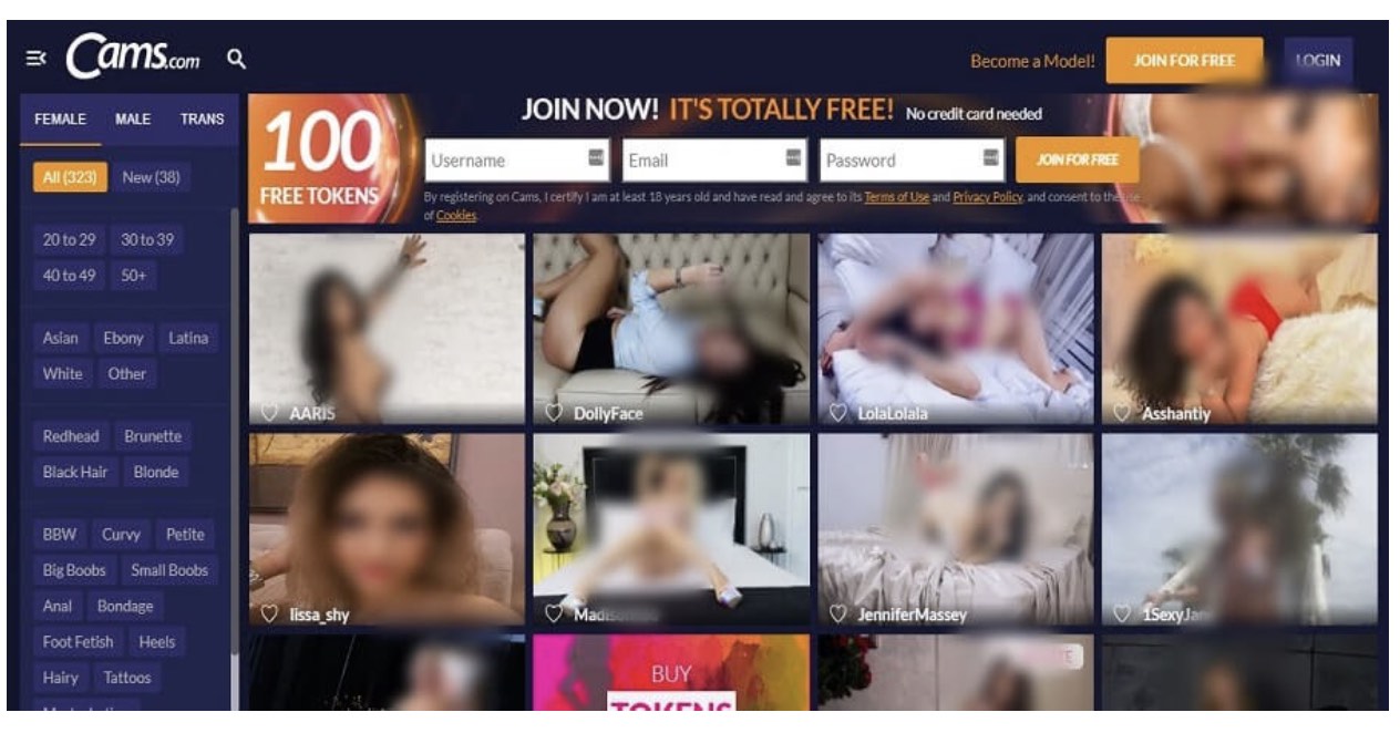 live sex webcams no credit card