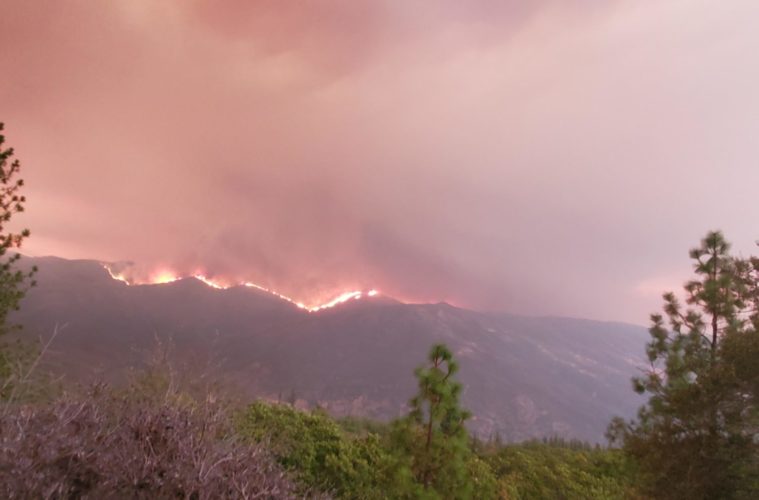 Trump Administration Denies, Then Grants Federal Aid Toward California Fires 38 Doe Fire looking south from forest highway 7 2020 08 19