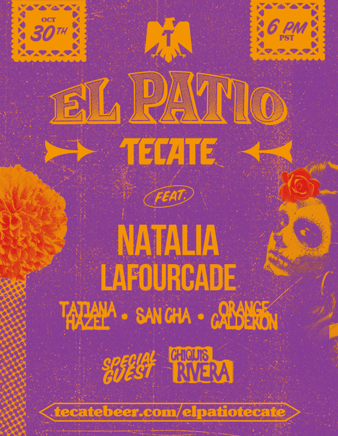 EL PATIO TECATE: Tecate’s Free Latin Music Livestream Concert Series Returns October 30