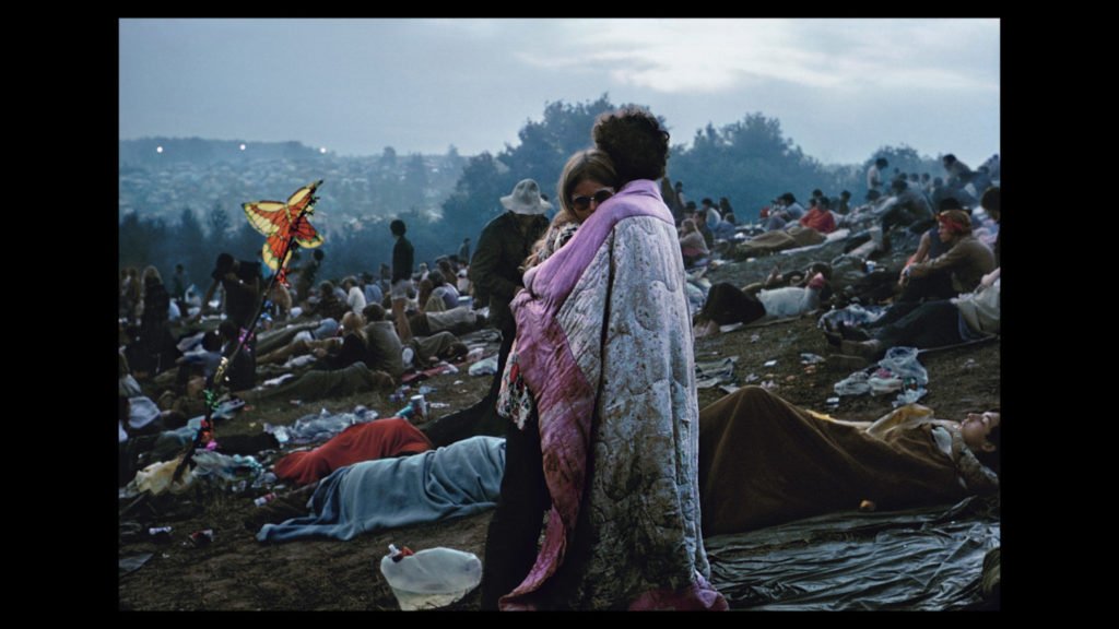 F11 Woodstock 1969 photo © Burk Uzzle