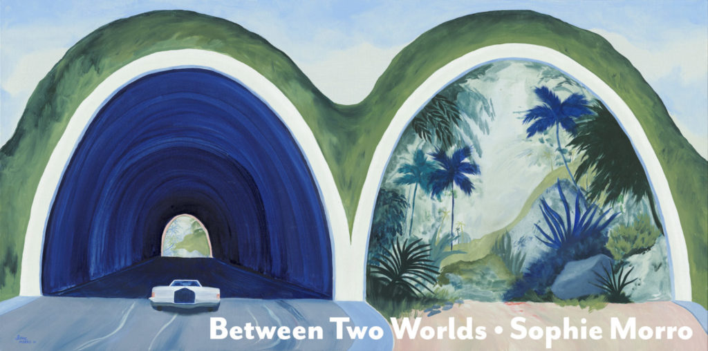 Between Two Worlds | A pop-up painting exhibition by Sophie Morro