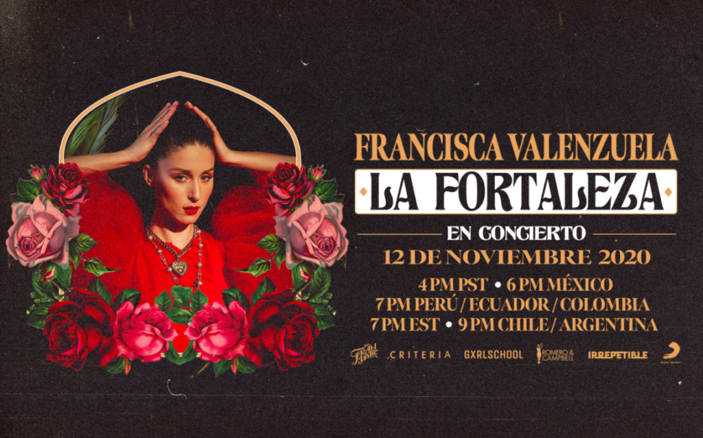 Francisca Valenzuela presentará La Fortaleza: En Concierto