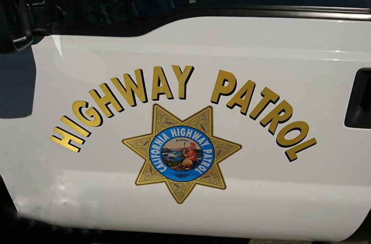 CHP Face Off With Activists Occupying Vacant Homes In El Sereno 38 CHP Ford F254 Super Duty 01