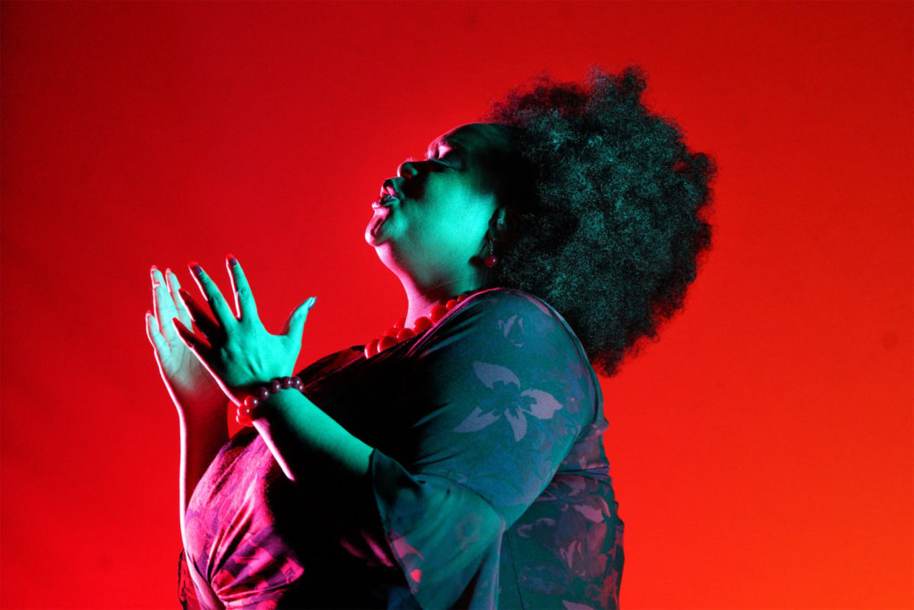 Tiffany Townsend as Léontine in The Anonymous Lover Larry Ho
