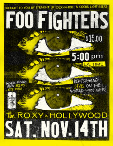 Music Pick (Livestreaming): Foo Fighters 39 Unknown