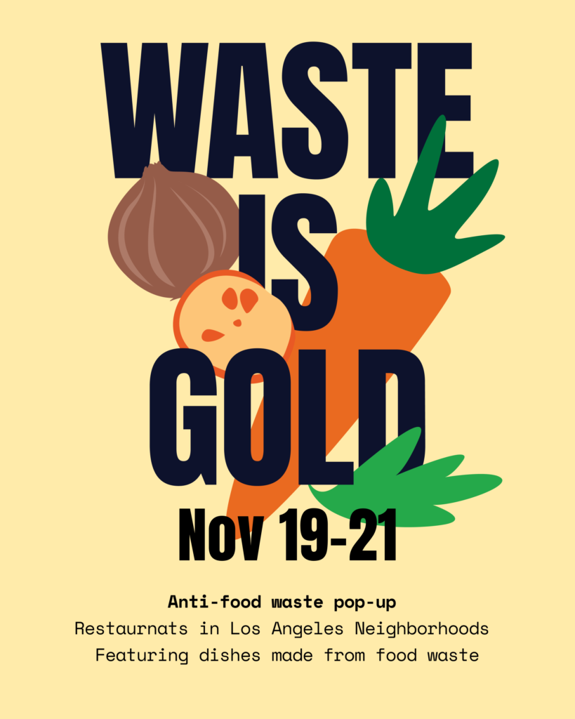 Waste is Gold – Anti-Food Waste Pop Up