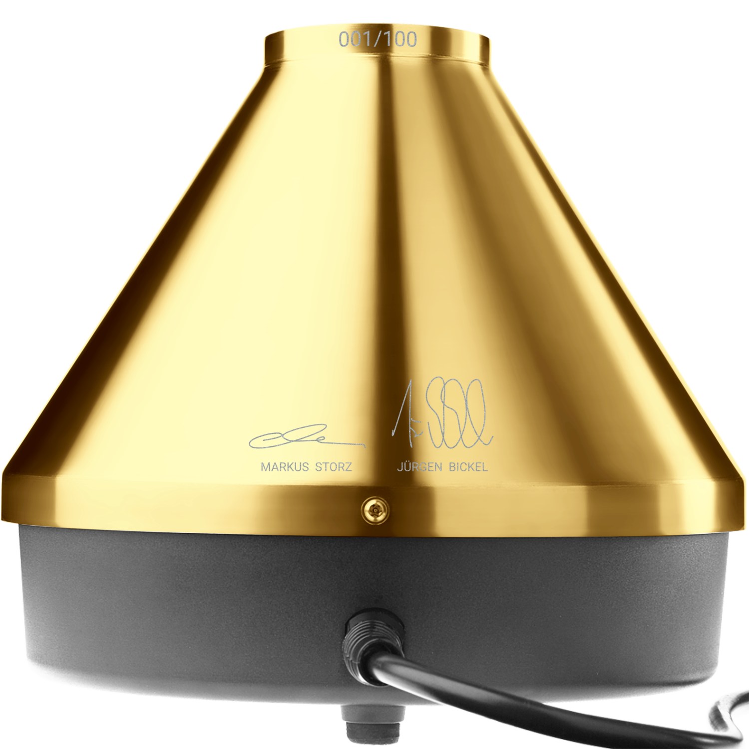 volcano classic back Gold mit Signatur Nummer