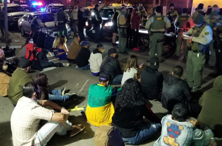 325 'Super Spreader' Party Arrests Made In L.A. County During December 38 9c Super Spreader Enforcement