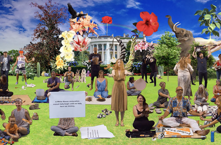 Inauguration Day Arts: Performances, Poetry and People on the Lawn 38 BettinaMAIN