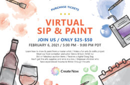Create Now Sip and Paint Visit web