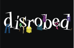 DISROBED logo grab