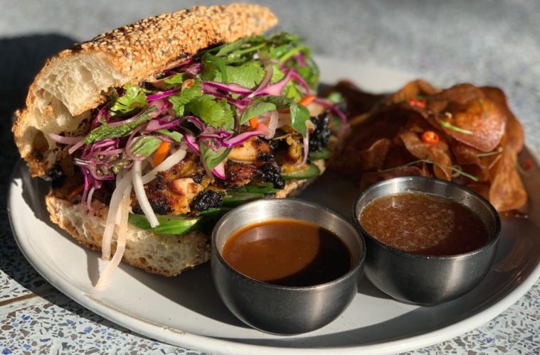 Lemongrass Chicken Bahn Mi