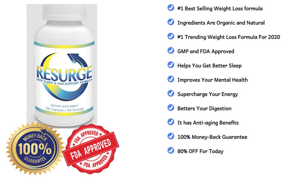 resurge supplement facts