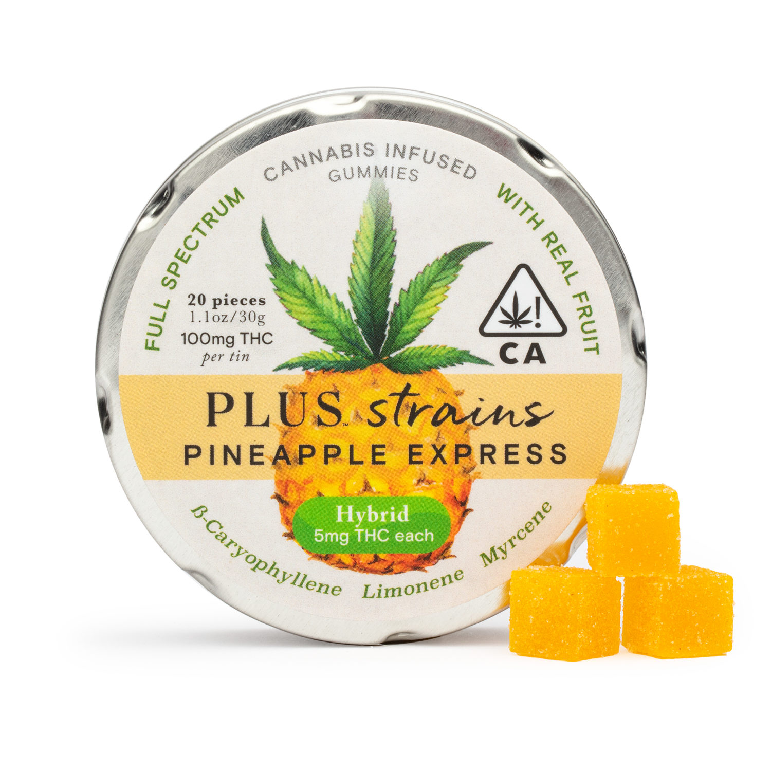 Pineapple Express Tin and Gummy 1