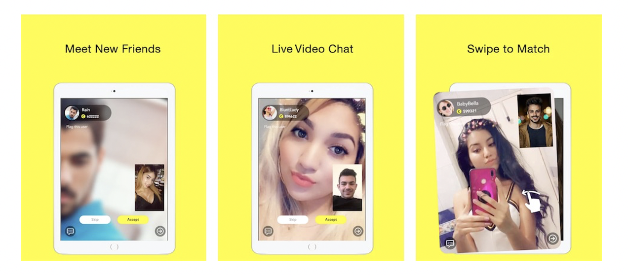 Chat with app strangers live video Chat with