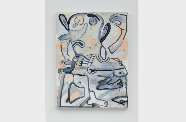Devendra Banhart: Painting at the Edges of Mythology 38 marble satyre 2019 wide