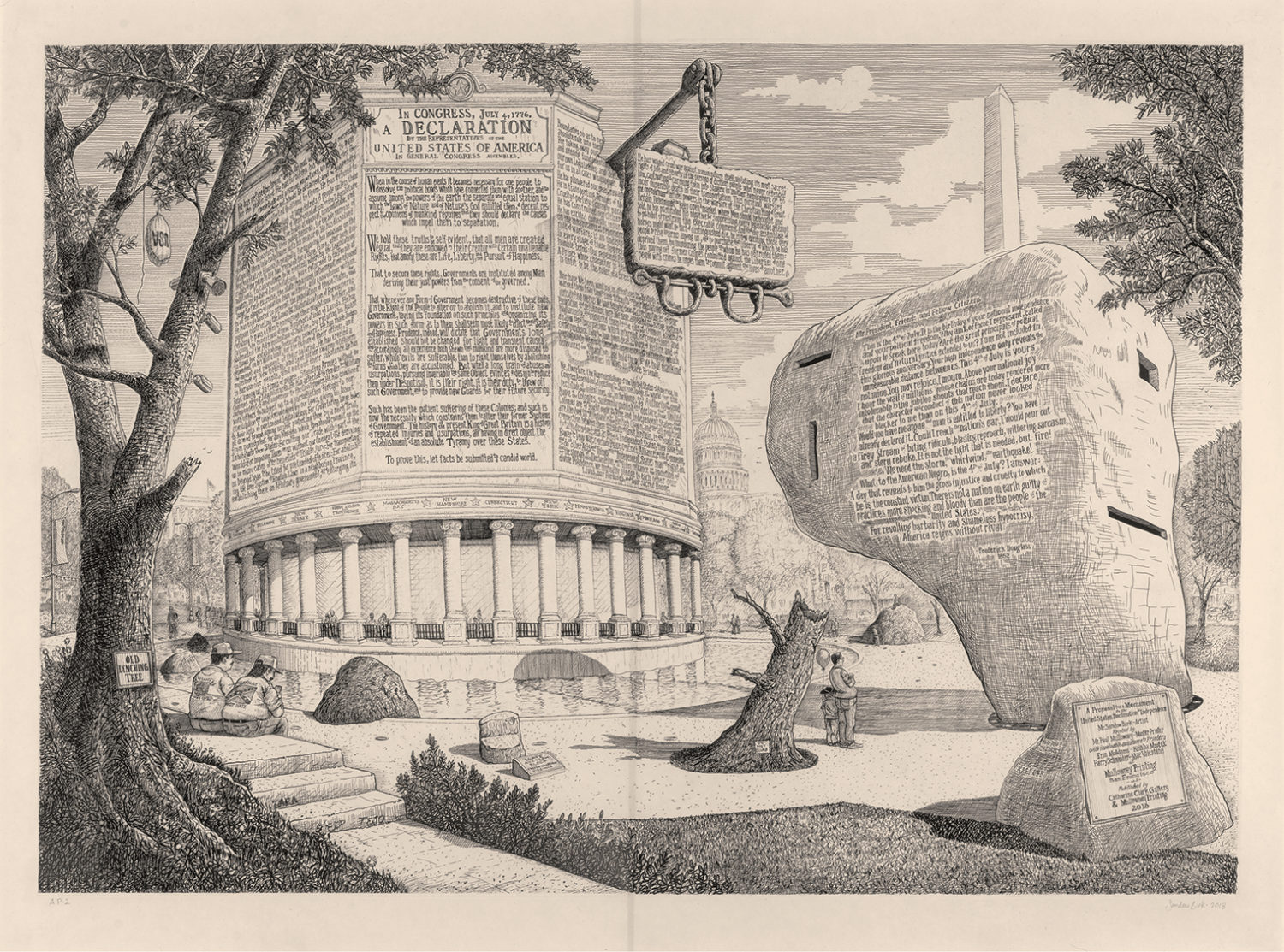 Birk Proposal for a Monument to the Declaration of Independence 2018