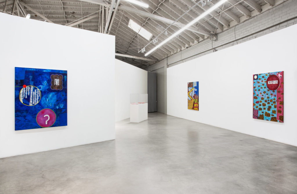 Installation view of Marisa Takal Euphoric Recall On view at Night Gallery Los Angeles March 20 – May 1 2021 Photo Credit Nik Massey. Courtesy of Night Gallery 1