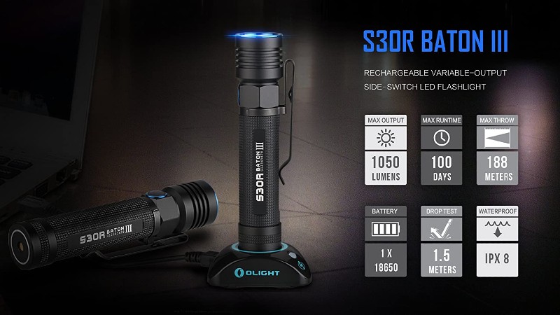 Olight led Rechargeable Flashlight review