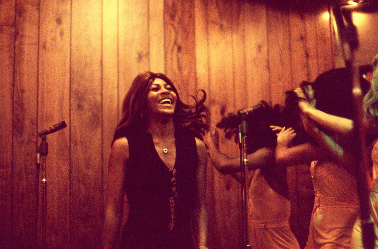 Tina Turner and Ikettes perform for Bolic Sound KMET Broadcast May 1973. Photo Credit Rhonda Graam Courtesy of HBO