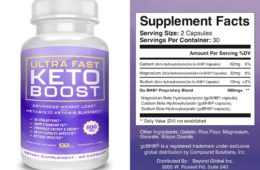 Ultra Fast Keto Boost Ingredients