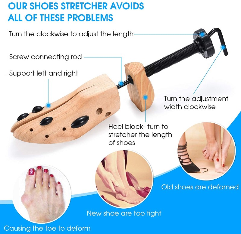 eskyshop two way professional wooden shoes stretcher review