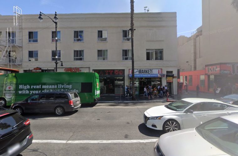 SUV Crashes Into Building Near El Capitan Theatre, Critically Injures Three 38 hollywood crash pedestrians